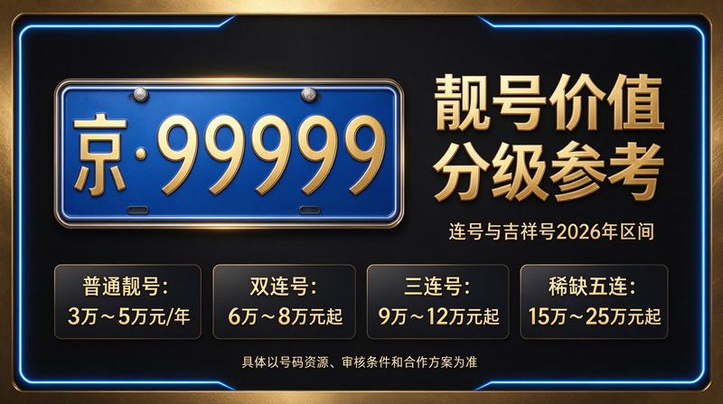 北京京牌照租赁服务现场